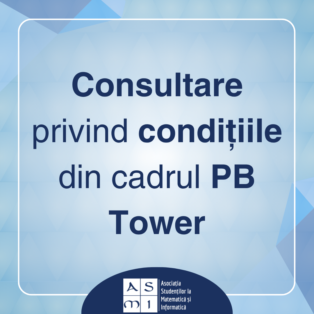 Consultarea studenților din FMI referitor la schimbarea locației Facultății