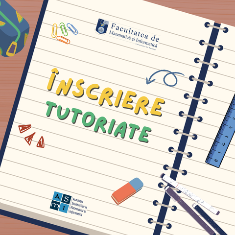 Tutoriate - înscriere pentru tutori